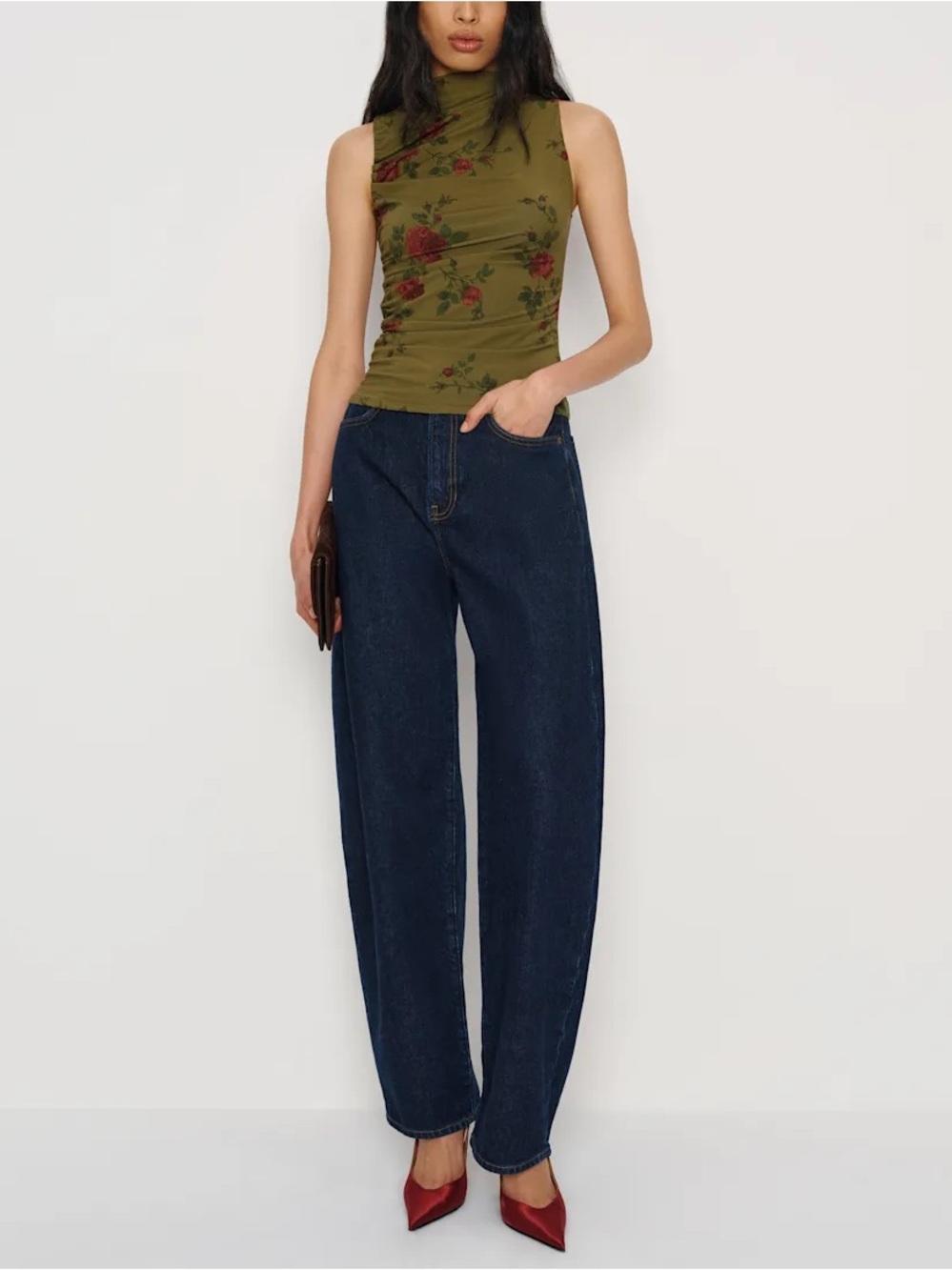 Reformation Marlo Knit Top Haiku